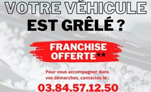 Un orage de grêle s'est abattu à Belfort et en nord Franche-Comté