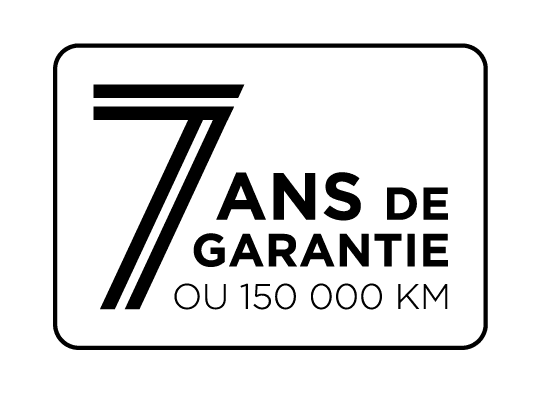 garantie 7 ans ou 150000 km
